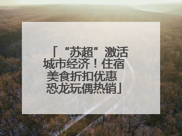 “苏超”激活城市经济！住宿美食折扣优惠 恐龙玩偶热销