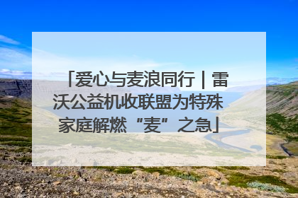 爱心与麦浪同行｜雷沃公益机收联盟为特殊家庭解燃“麦”之急