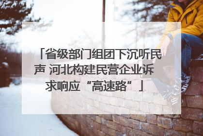 省级部门组团下沉听民声 河北构建民营企业诉求响应“高速路”