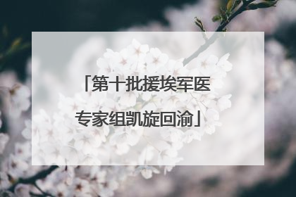 第十批援埃军医专家组凯旋回渝