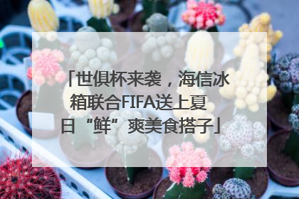 世俱杯来袭，海信冰箱联合FIFA送上夏日“鲜”爽美食搭子