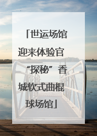 世运场馆迎来体验官“探秘”香城软式曲棍球场馆
