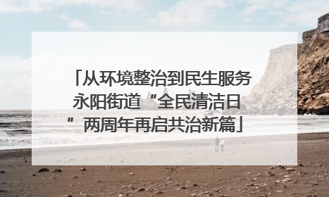 从环境整治到民生服务 永阳街道“全民清洁日”两周年再启共治新篇