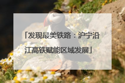 发现最美铁路：沪宁沿江高铁赋能区域发展