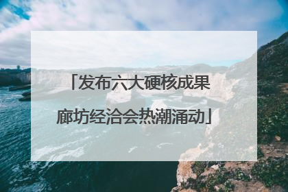 发布六大硬核成果 廊坊经洽会热潮涌动