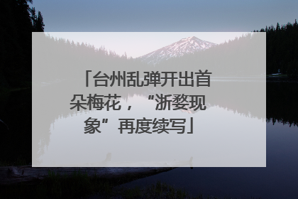 台州乱弹开出首朵梅花，“浙婺现象”再度续写