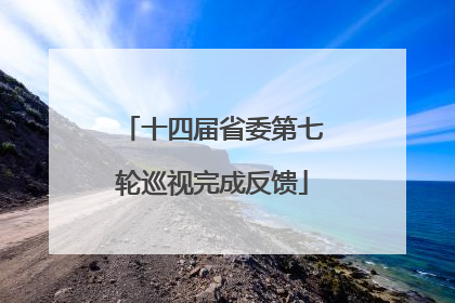 十四届省委第七轮巡视完成反馈