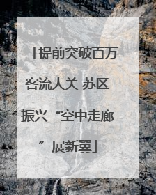 提前突破百万客流大关 苏区振兴“空中走廊”展新翼