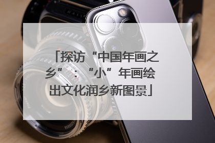 探访“中国年画之乡”：“小”年画绘出文化润乡新图景