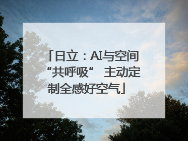 日立：AI与空间“共呼吸” 主动定制全感好空气