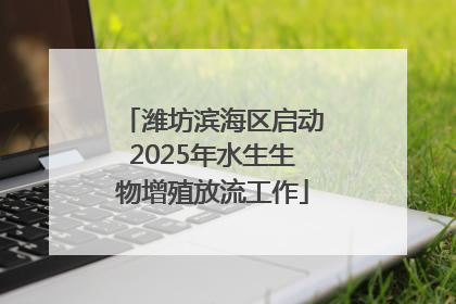 潍坊滨海区启动2025年水生生物增殖放流工作