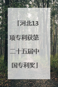 河北13项专利获第二十五届中国专利奖