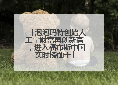 泡泡玛特创始人王宁财富再创新高，进入福布斯中国实时榜前十