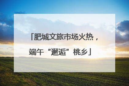 肥城文旅市场火热，端午“邂逅”桃乡