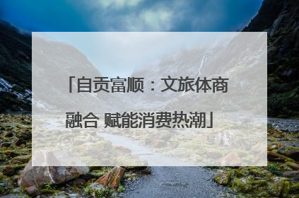 自贡富顺：文旅体商融合 赋能消费热潮