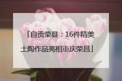 自贡荣县：16件精美土陶作品亮相重庆荣昌