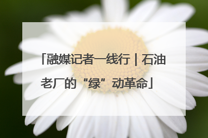 融媒记者一线行｜石油老厂的“绿”动革命