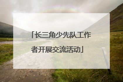 长三角少先队工作者开展交流活动