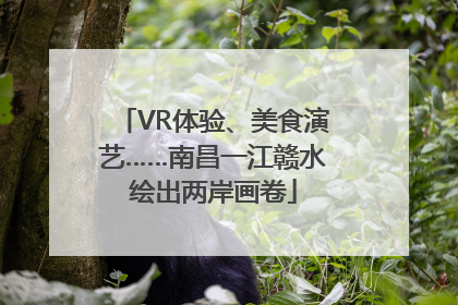 VR体验、美食演艺……南昌一江赣水绘出两岸画卷
